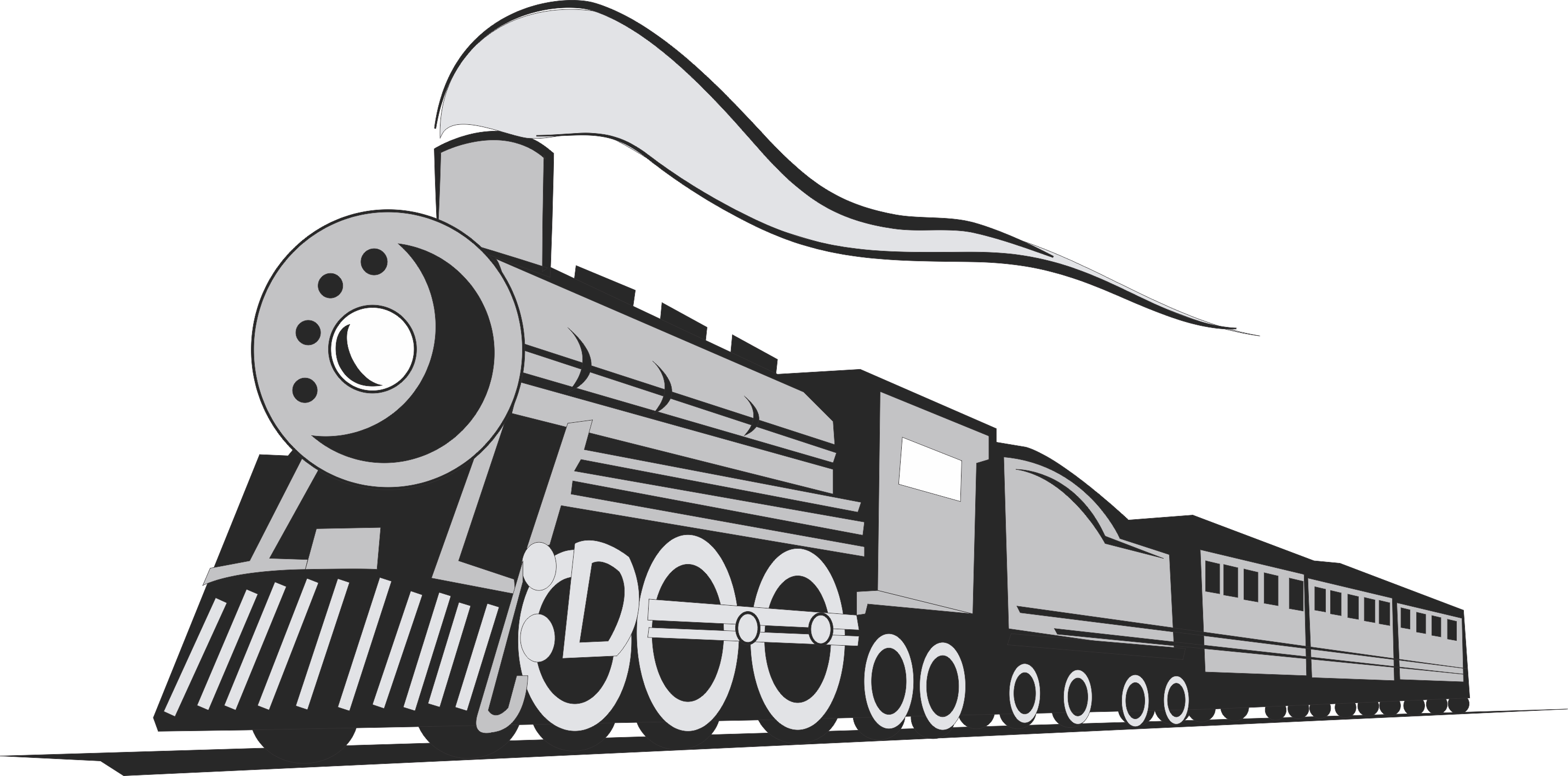 Classic Locomotive Train Vinyl Svg File Free Vectors
